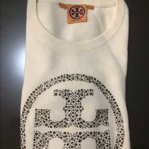 Tory Burch logo sweater